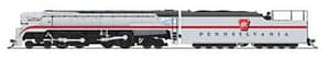 N SCALE PRR T1 Duplex #5545, Silver w/ Red NO SOUND/DCC READY N (Fantasy Paint Scheme)