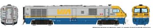 N LRC Locomotive (DC/DCC/Sound): VIA Rail: #6903