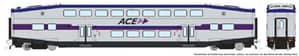 HO CEM BiLevel Commuter Car: ACE - Modern: Coach #3221