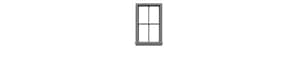 Ho 2/2 Double Hung Window 12pc