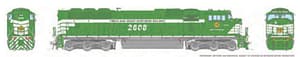 **HO SD70MAC T&GN#2608-HS