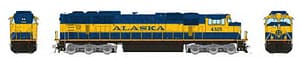 HO SD70MAC Alaska Railroad#4318