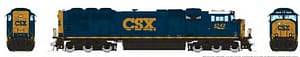 HO SD70AC CSX YN3c#4706