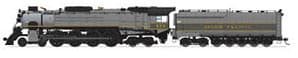 Union Pacific 4-8-4, Class FEF-2, #829, TTG w/ Yellow , Paragon4 Sound/DC/DCC, Smoke