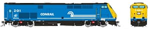 HO GE P32AC-DM (DC/DCC/Sound): Metro North - Conrail: #201