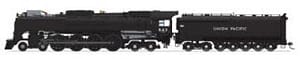 UP 4-8-4 CLASS FEF-3 #843 - BLACK/GRAPHITE PARAGON 4