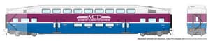 HO BiLevel Commuter Car: ACE - Original Coach: Unnumbered