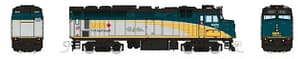 N Rebuilt F40PH-2D (DC/Silent): VIA Rail - Renaissance: #6404