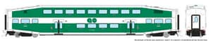 HO BiLevel Commuter Car: GO Transit - Late: Coach #2522 (Accessible)