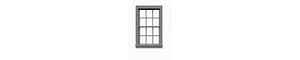 Ho 6/6 Double Hung Window 12pc