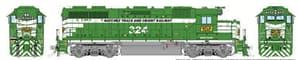 **HO GP38 NT&O #317 HS