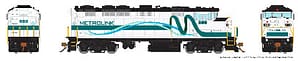 METROLINK PHASE III F59PH RD# 853 - DCC/SOUND EQUIPPED
