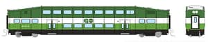 N Bilevel Comm Car GO/Metrolinx Single