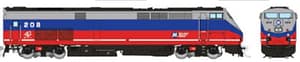 HO GE P32AC-DM (DC/Silent): Metro North - Beachball Scheme: #208