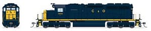 SD40 no snd C&O #7455