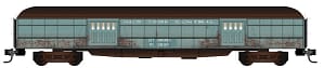 PENN CENTRAL MOW BAGGAGE CAR