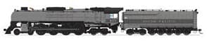 Union Pacific 4-8-4, Class FEF-2, #827, TTG w/ Aluminum, Paragon4 Sound/DC/DCC, Smoke