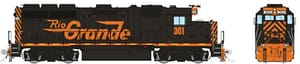 HO EMD GP40 (DC/DCC/Sound): Wheeling & Lake Erie: #301