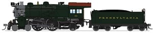 PRR E6 4-4-2, #92, Post-war, Paragon4 Sound/DC/DCC, Smoke