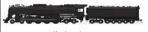 Union Pacific 4-8-4, Class FEF-2, Unlettered , Paragon4 Sound/DC/DCC, Smoke