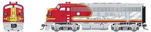 HO EMD F7A no sound ATSF #334L