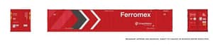 HO 53'Container Corrugated Ferromex 2pk