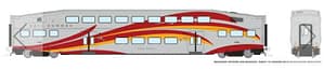 HO BiLevel Commuter Car: Rail Runner Coach: Unnumbered