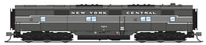 EMD E7B, NYC 4105, FULL LIGHTNING STRIPE, PARAGON4 SOUND/DC/DCC, N - PRICE INCLUDES FREE PRIORITY MAIL SHIPPING WITH INSURANCE