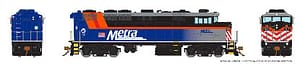 CHICAGO METRA F59PH RD# 97 - DCC/SOUND EQUIPPED