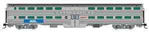 N Gallery Commuter Car: Metra - BNSF Swoosh Coach: Single Car