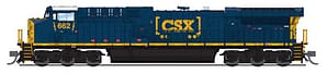 CSX AC6000 RD# 662 - DUAL MODE DC/DCC/SOUND