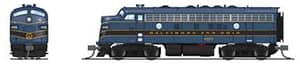 N EMD F7 A/B B&O 1195/5448 W/sd - PRICE INLCUDES FREE PRIORITY MAIL SHIPPING/INSURANCE