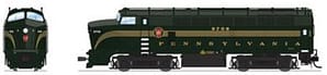 BF-16 Sharknose A/B, PRR 9708/9708B, 5-Stripe, A-unit Paragon4 Sound/DC/DCC, Unpowered B