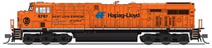 8616 GE ES44AC, CP 8781, “Saint John Express” Orange Paint, Paragon4 Sound/DC/DCC, N - PRICE INCLUDES FREE PRIORITY MAIL SHIPPING/INSURANCE