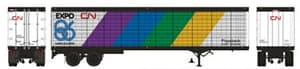 HO 45' Trailmobile Dry Van Trailer: CN Expo '86: #205625