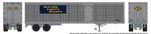 HO 45' Trailmobile Dry Van Trailer: Northern Alberta Railway (CNEZ): #700050