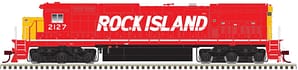 HO DASH 8-40C ROCK ISLAND RAIL #2127 DCC/SOUND