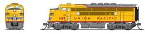 9068 EMD F3A, UP 1409, Yellow & Gray, No-Sound / DCC-Ready, N