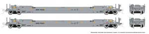 HO 53'Well Car AOK 2 Car Set