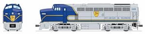 RF-16 Sharknose A, D&H 1205, Blue Warbonnet, Paragon4 Sound/DC/DCC