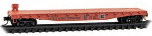 ILLINOIS CENTRAL GULF 50FT FLATCAR - 1 PC LEFT