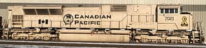 CP MILITARY HERITAGE SD70ACU # 7021 (BIEGE)