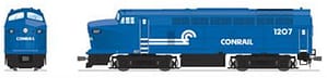 RF-16 Sharknose A/B, CR 1207/3708, Conrail Blue, A-unit Paragon4 Sound/DC/DCC, Unpowered B, HO (Fantasy Paint Scheme)