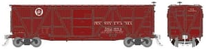 HO PRR X23 Boxcar: PRR - Circle Keystone: 6-Pack #1