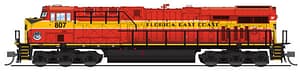 8621 GE ES44AC, FEC 816, Red & Yellow, Paragon4 Sound/DC/DCC, N - PRICE INCLUDES FREE PRIORITY MAIL SHIPPING/INSURANCE