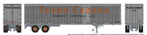 HO 45' Trailmobile Dry Van Trailer: Trans-Canada Hwy Express: #4549