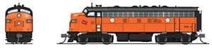 N EMD F7A MILW 113A Para4 W/sd - PRICE INLCUDES FREE PRIORITY MAIL SHIPPING/INSURANCE