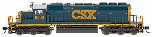 CSX SD40-2 W/DCC & SOUND - (4 RD #'S AVAILABLE)