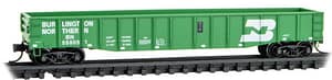 BURLINGTON NORTHERN 50FT FIXED END GONDOLA RD# 558051