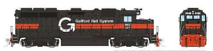 HO EMD GP40 (DC/DCC/Sound): Guilford - Gray & Orange, MEC Lettering: #316